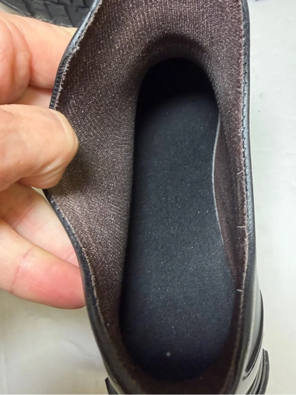 ALBICKER‎ Black Chelsea Rain Boots size US 9.5EU 40
